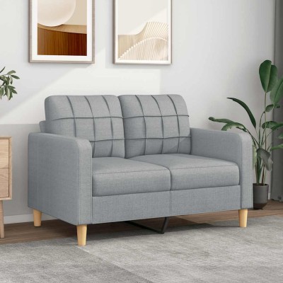 Double sofa, light gray,...