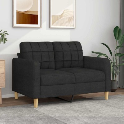 Dvivietė sofa, juodos...