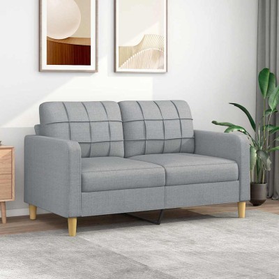 Dvivietė sofa, šviesiai...