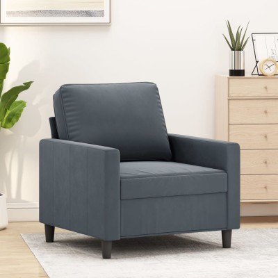 Armchair, dark gray, 60cm,...