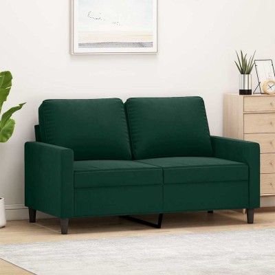 Dvivietė sofa, tamsiai...