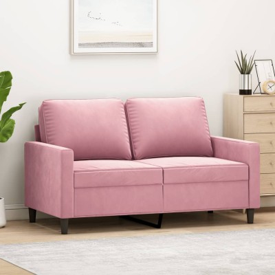 Dvivietė sofa, rožinės...
