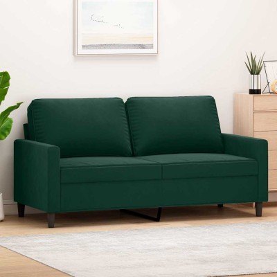 Double sofa, dark green,...