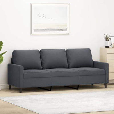 Three-seater sofa, dark...