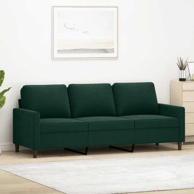 Three-seater sofa, dark...