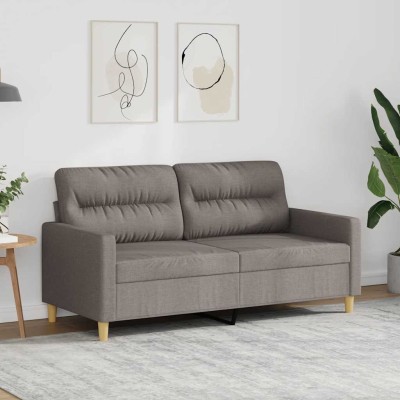 Double sofa, taupe color,...