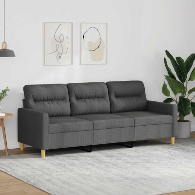 Three-seater sofa, dark...