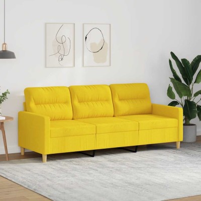 Three-seater sofa, light...