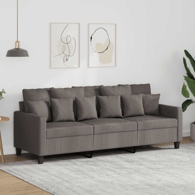 Three-seater sofa, taupe...
