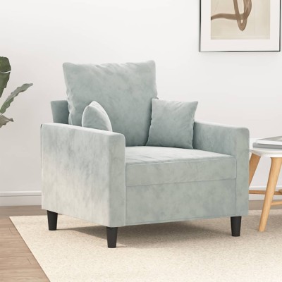 Armchair, light gray, 60cm,...