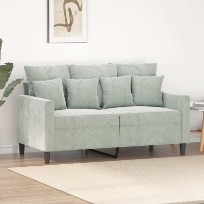 Double sofa, light gray,...