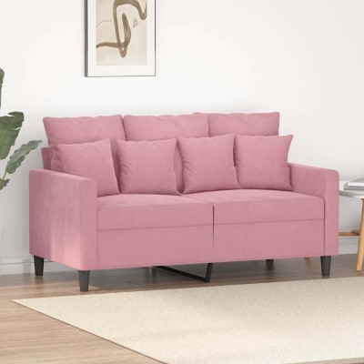 Dvivietė sofa, rožinės...
