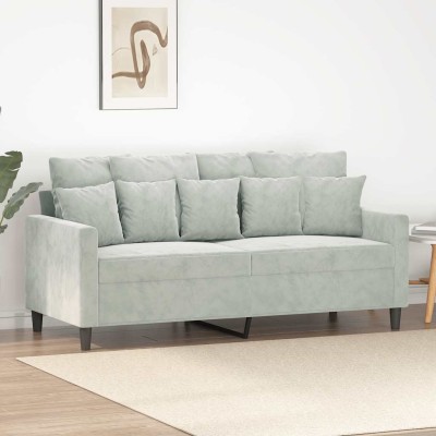 Double sofa, light gray,...