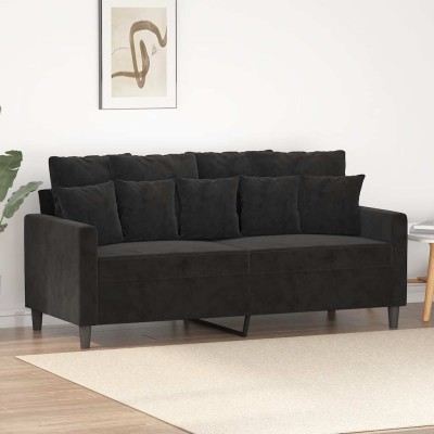 Dvivietė sofa, juodos...