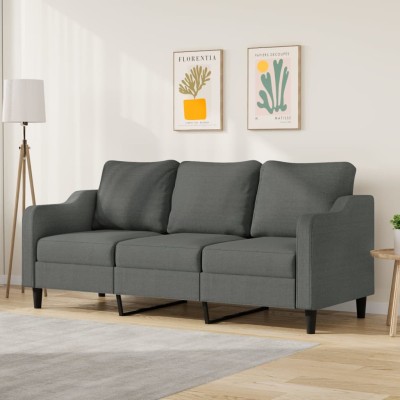 Three-seater sofa, dark...