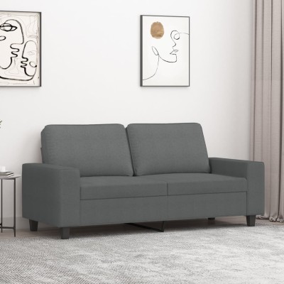 Double sofa, dark gray,...