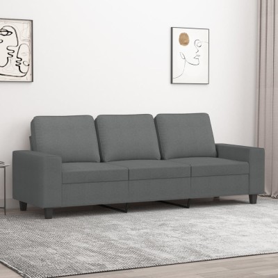 Three-seater sofa, dark...
