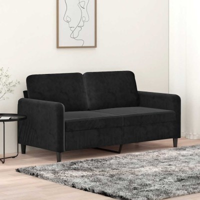 Double sofa, black, 140cm,...