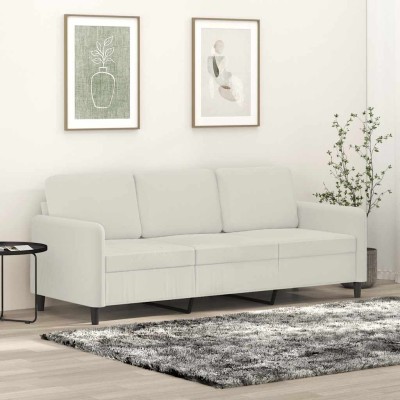 Three-seater sofa, cream...