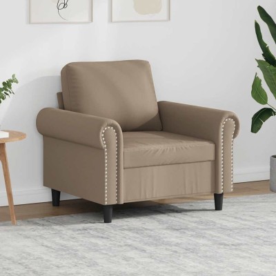 Armchair, cappuccino color,...