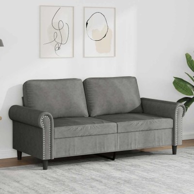 Double sofa, dark gray,...