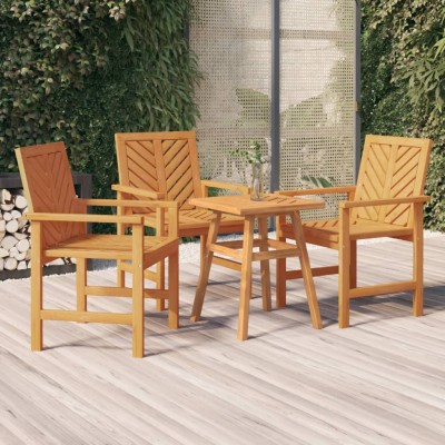 Garden dining chairs, 3...