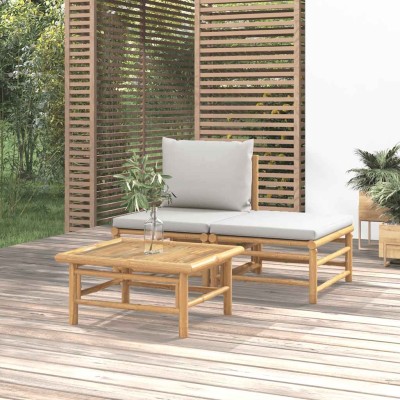 Garden set with gray...