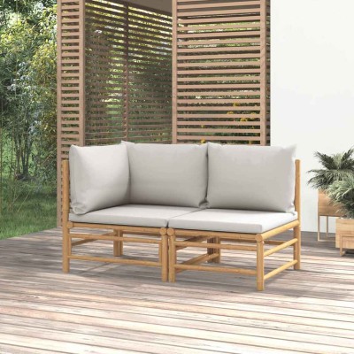 Garden set with cushions, 2...