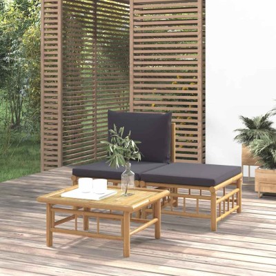 Garden set with gray...