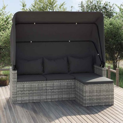Three-seater garden sofa...