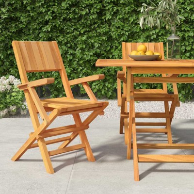 Folding garden chairs, 2...