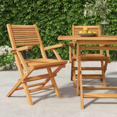 Folding garden chairs, 2...
