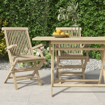 Folding garden chairs, 2...
