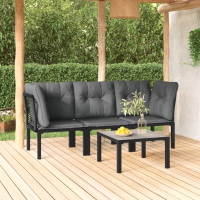 Garden set, 4 parts, black...