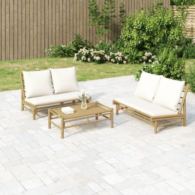Garden set with cream...