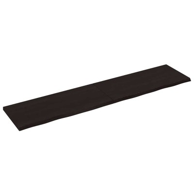 Wall shelf, dark brown,...