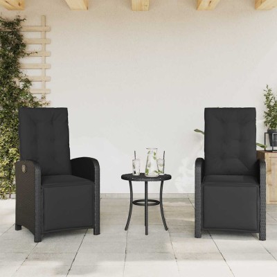 Reclining garden chairs...