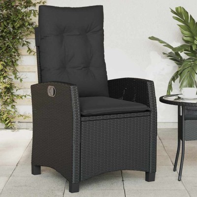 Reclining garden chair with...