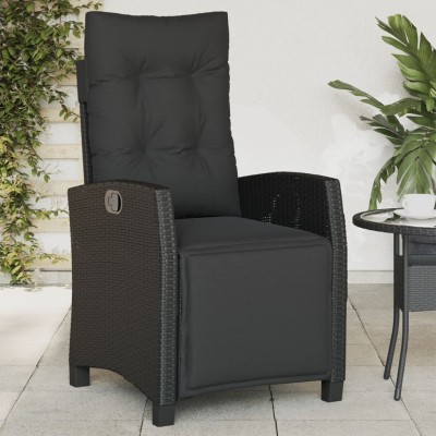 Reclining garden chair with...