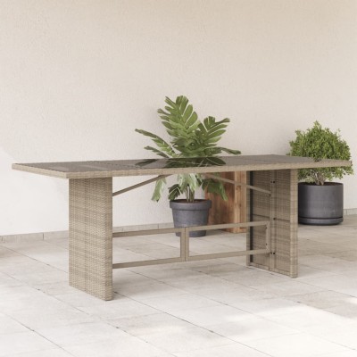 Table with glass top, gray,...
