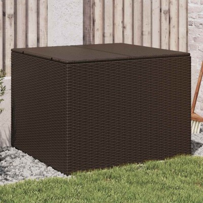 Garden storage box, brown,...