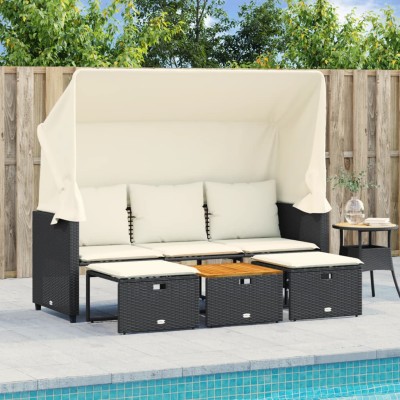 Three-seater garden sofa...