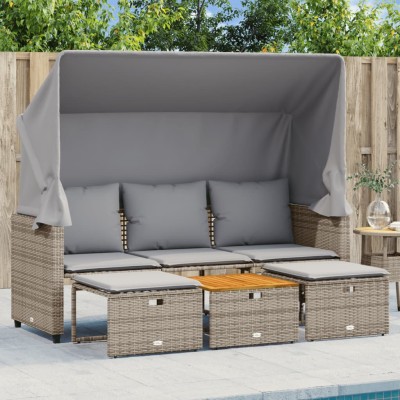 Three-seater garden sofa...