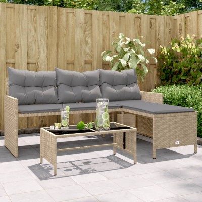Garden sofa with...