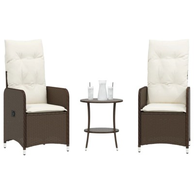 Reclining garden chairs...