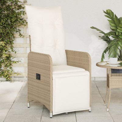 Reclining garden chairs...