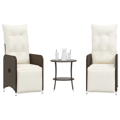 Reclining garden chairs...