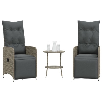 Reclining garden chairs...