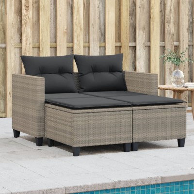Double garden sofa with...
