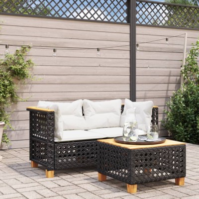 Corner sofas with cushions,...